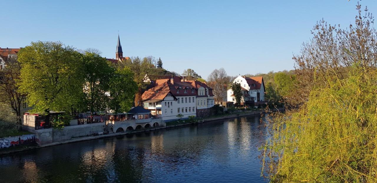 Tipp - Halle Idyllisch Am Fluss Krollwitz Екстер'єр фото